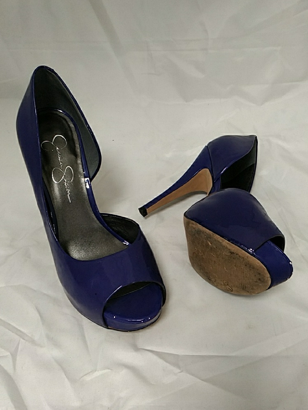 Jessica Simpson JS-Acadia Purple Patent D'orsay  Pumps  8.5B